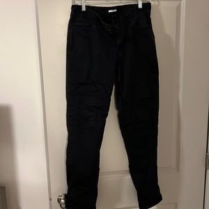Calvin Klein Slim Fit Black Chino Pants (32x32)
